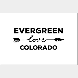 Evergreen Colorado Lover Posters and Art